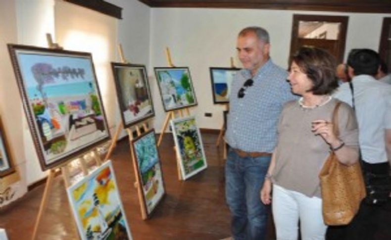 “Okullar Hayat Olsun” suluboya resim sergisi açıldı